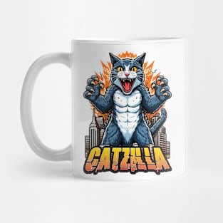 Catzilla S01 D38 Mug